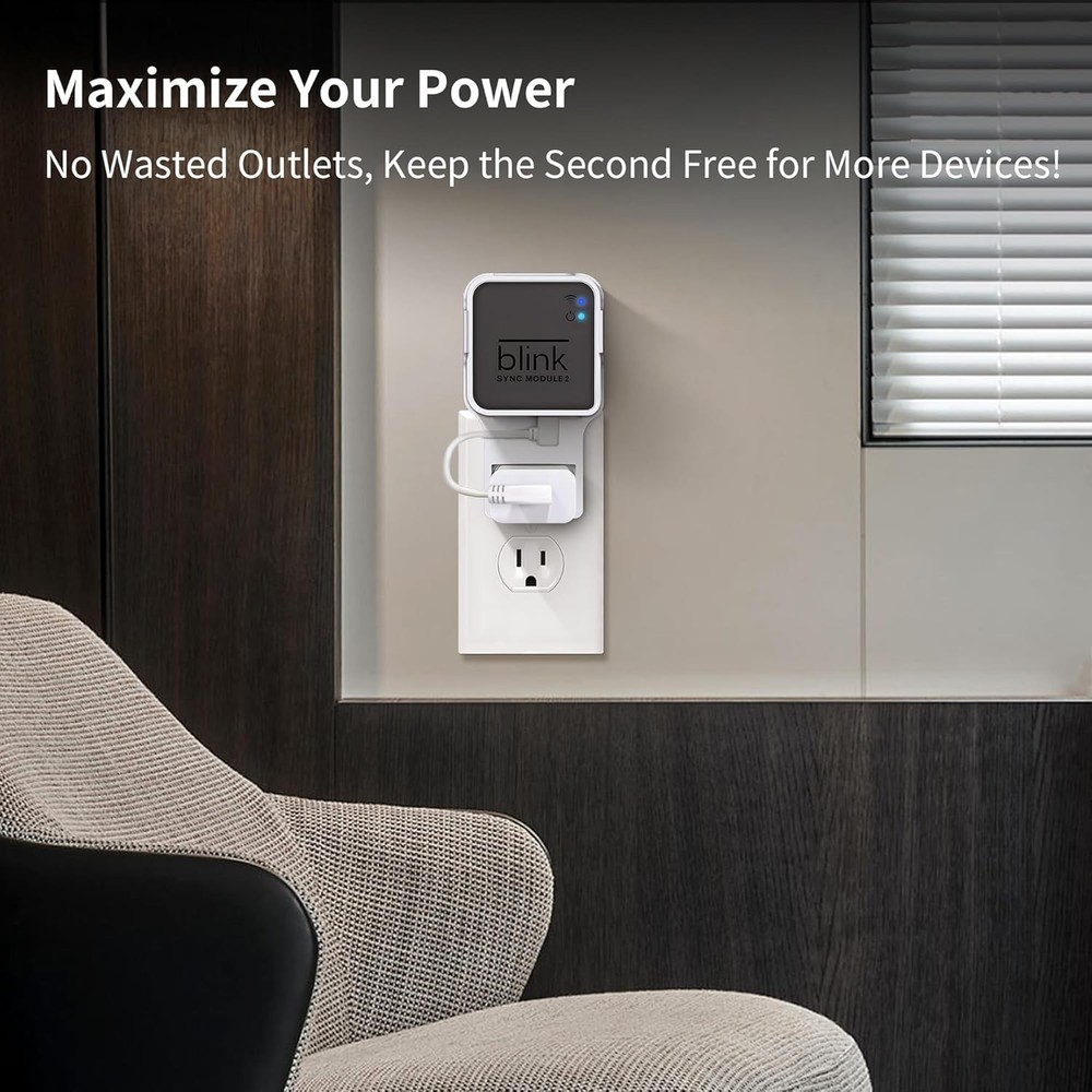 Minimalist Wall Mount for Blink Sync Module 2 - Secure & Space-Saving Solution