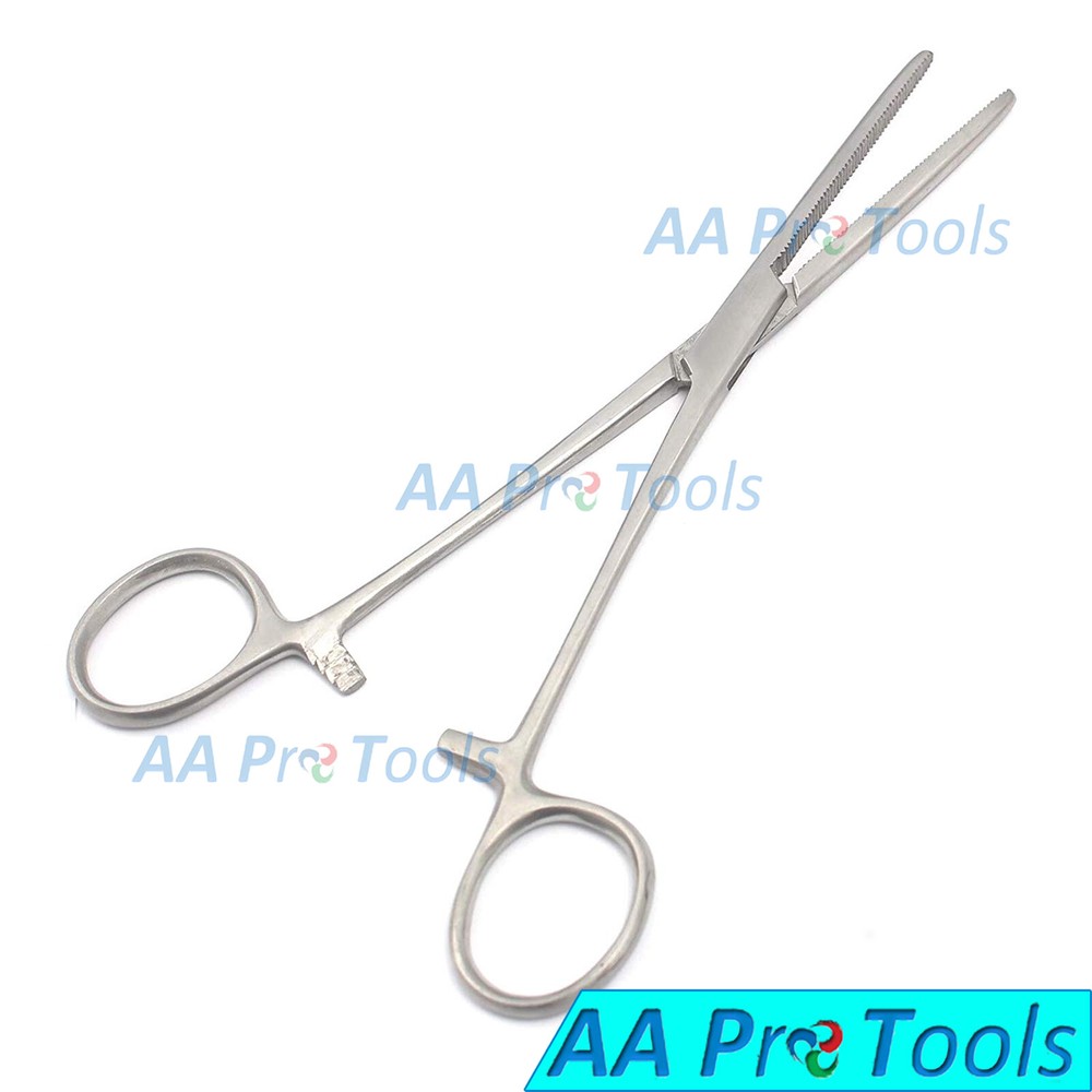Hemostat Pean Forceps Straight SS 8inch Grasping Hand Tools