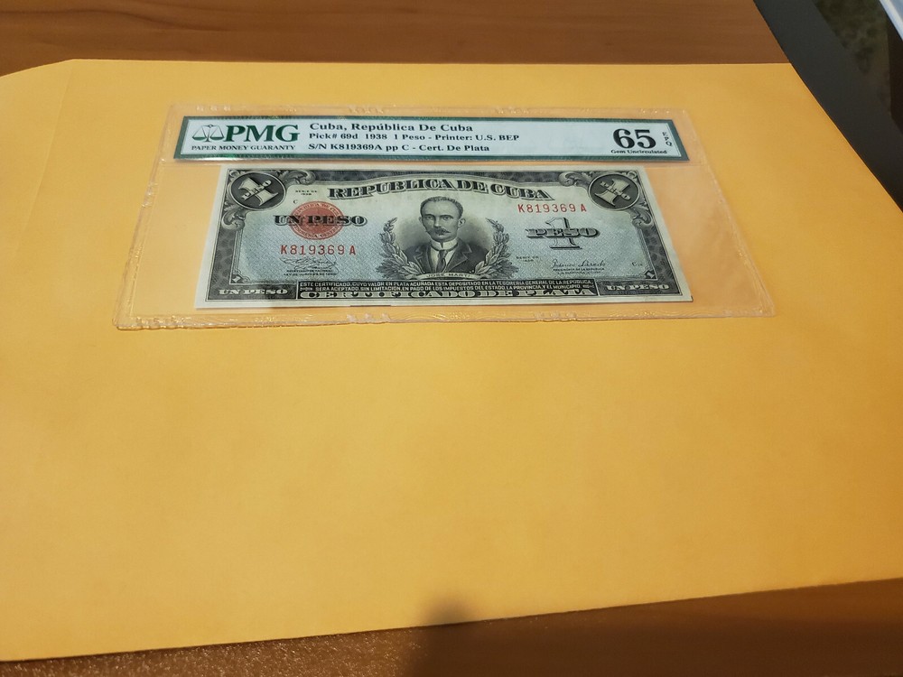 PMG Gem UNC rare carribbean note