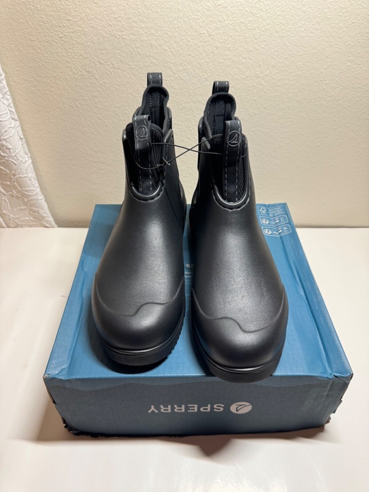 sperry float rain boot Men’s Size 10 Brand New