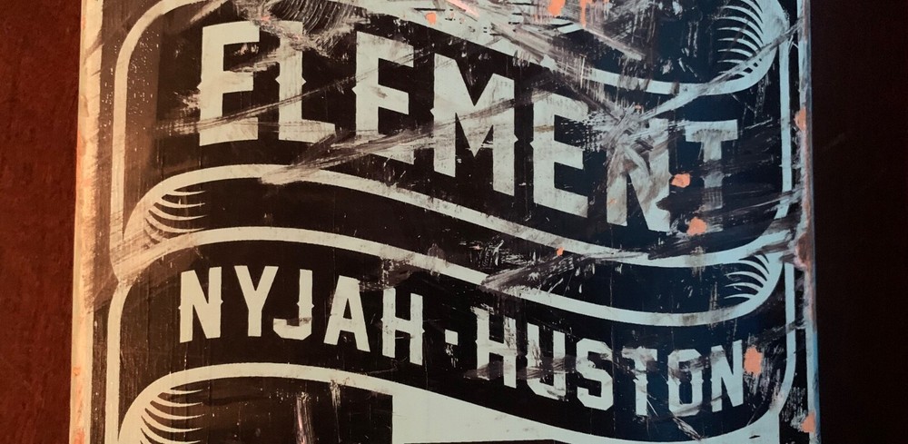 NYJAH HUSTON Signed Element Diamond Skateboard Deck - PSA COA