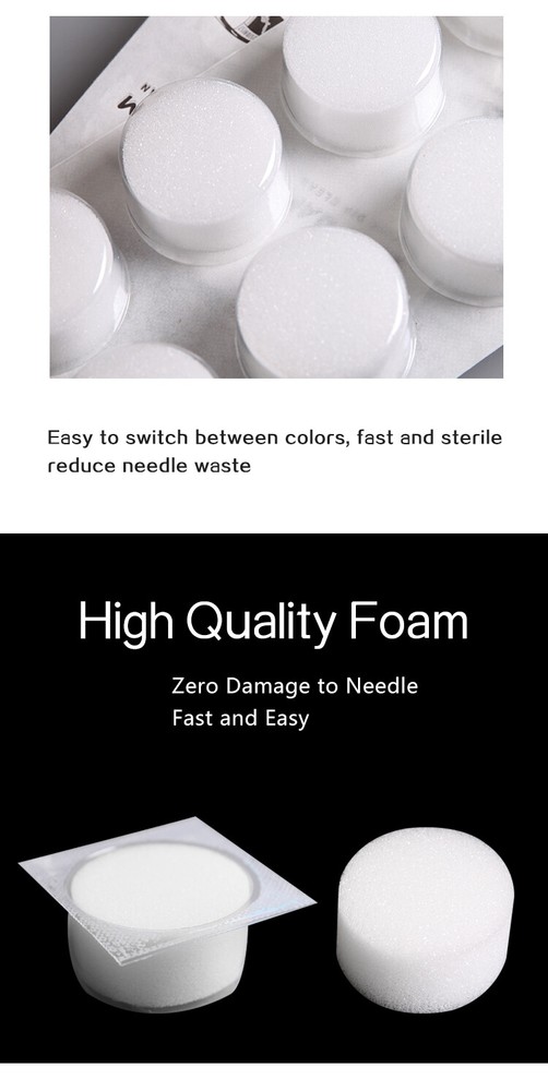 Disposable DipFoam 24pcs/Box Needle Cleaning Cup Rinse Dip Clean