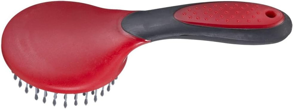 Tough1 Great Grips Mane & Tail Brush - Red
