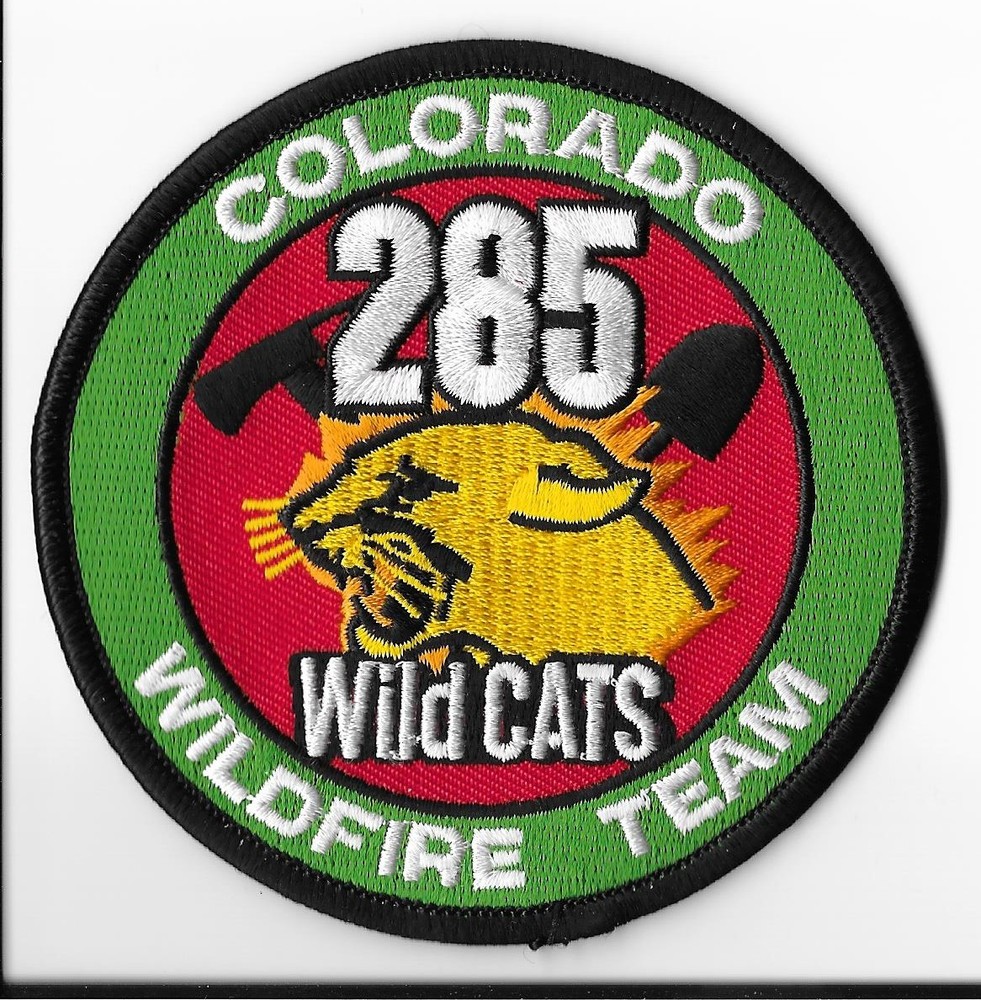 Colorado 285 Wildcats Wildfire Team Patch V1