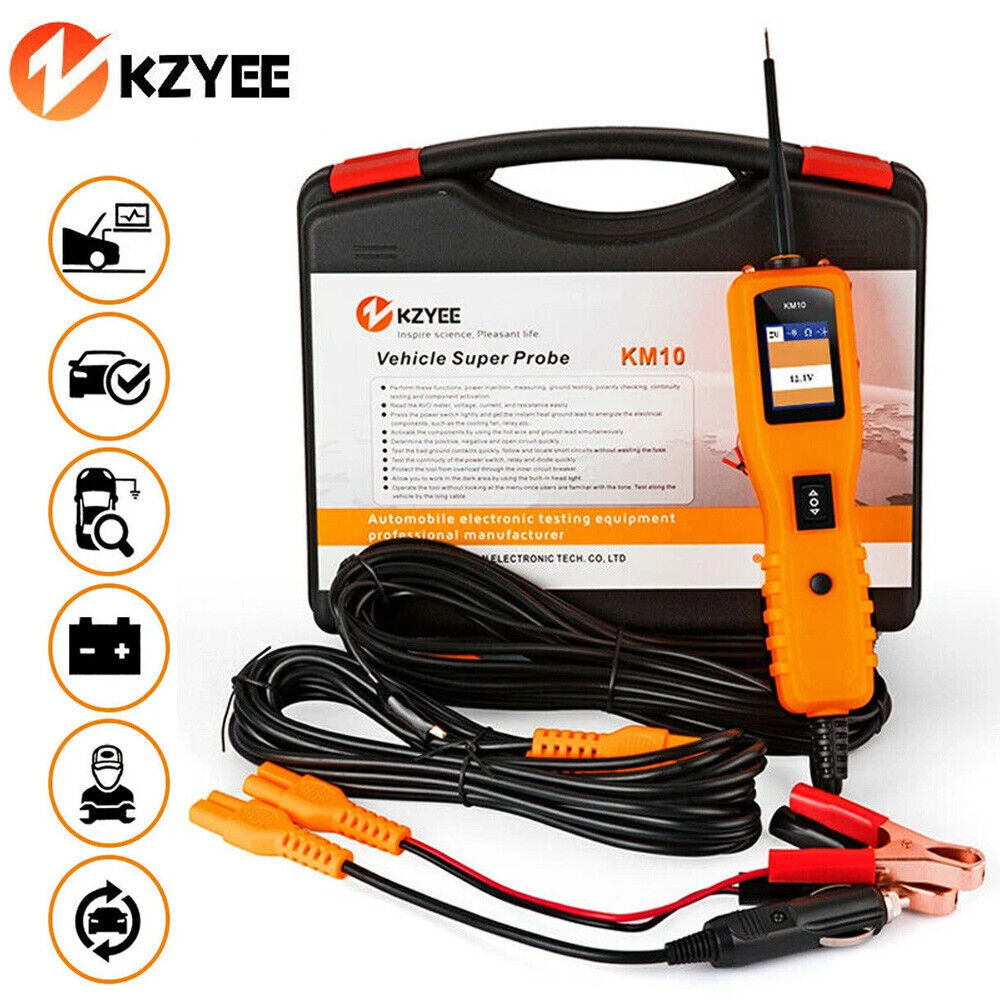 24V Car PowerScan Circuit Tester Probe Electrical AVOmeter Diagnostic Tool