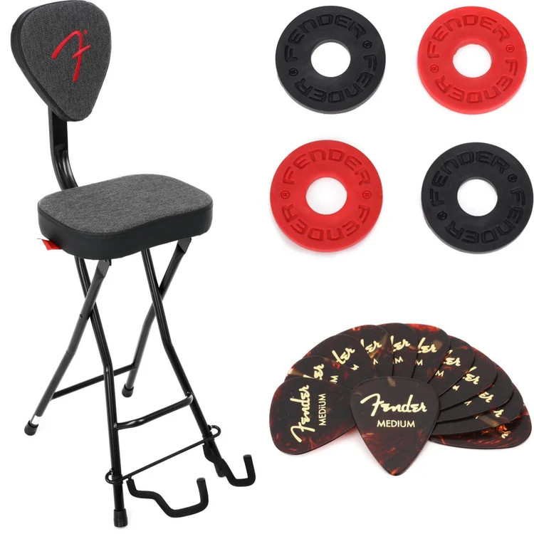 Fender 351 Studio Seat/Stand Accessories Bundle