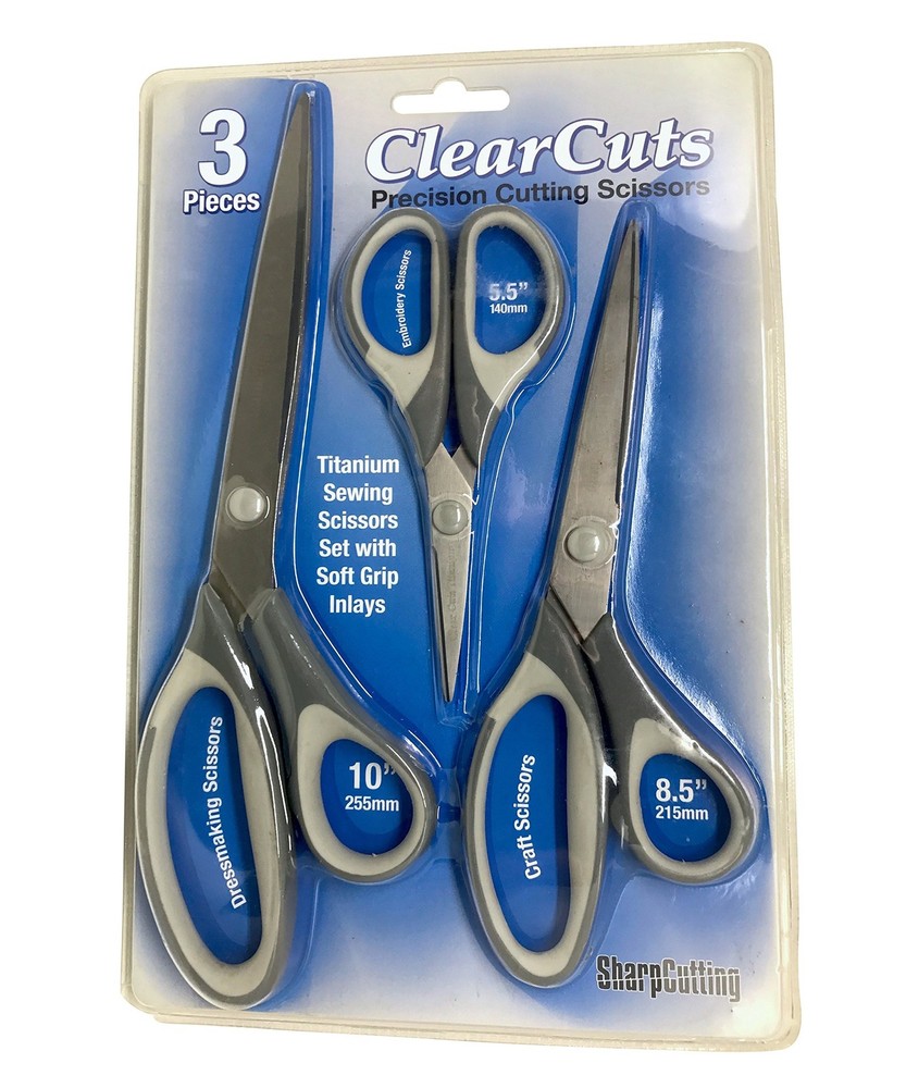 Office Scissors Pack Craft Sissors - Titanium - Sharp Sewing Siccors, Multi P...