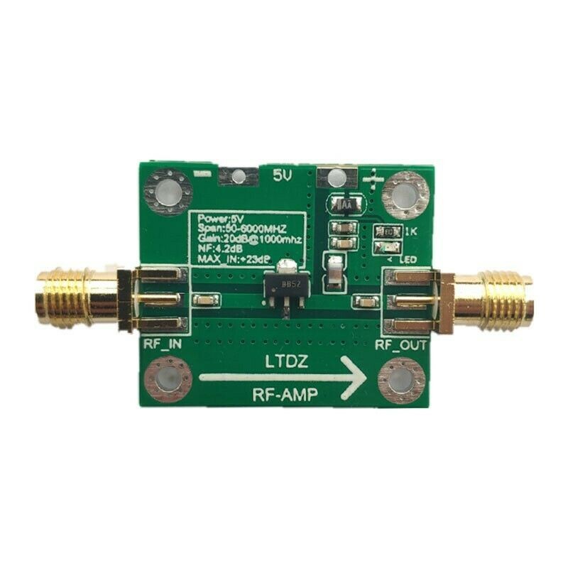 4.2db Power RF Amplifier Board 50M-6000Mhz Transmitter Circuit Module SBB5089 e