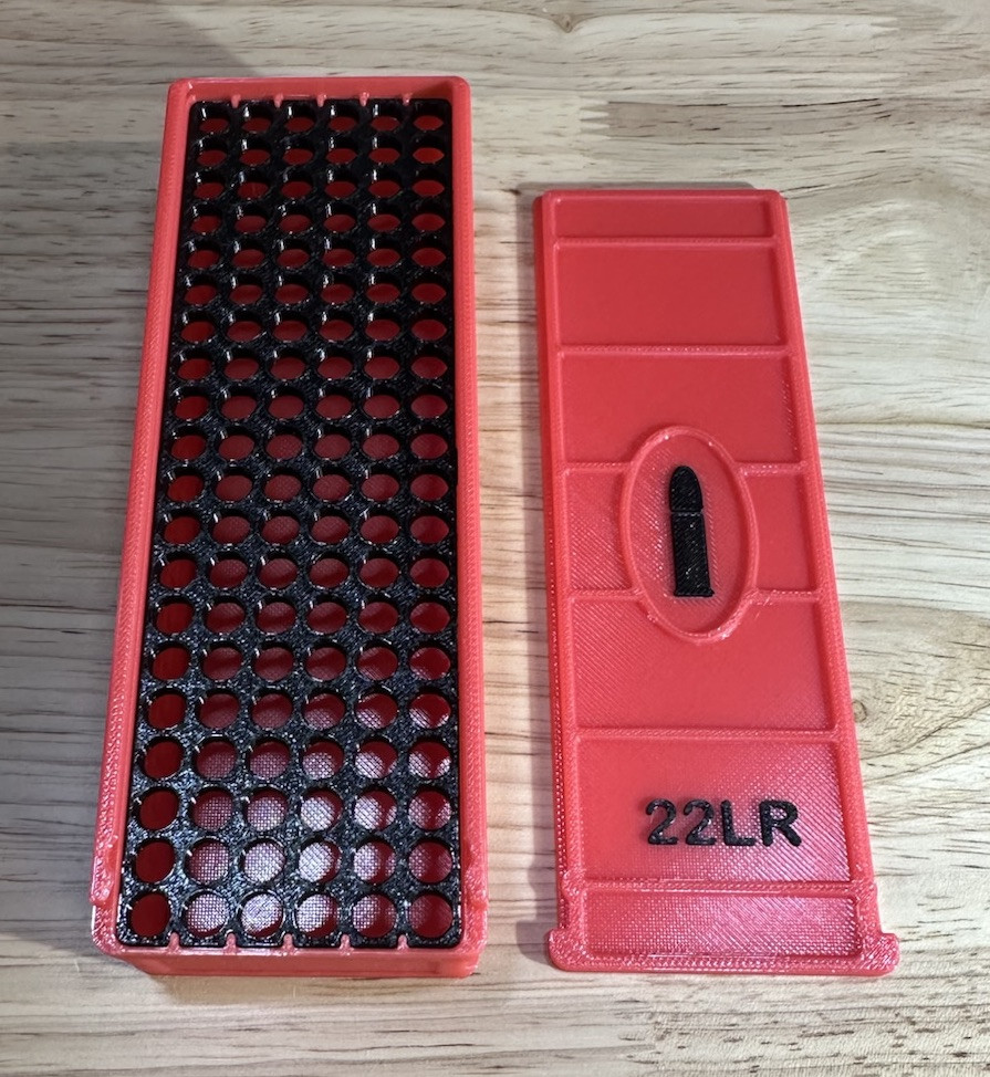 22LR Ammo Box 120rd Capacity (6 Pack)