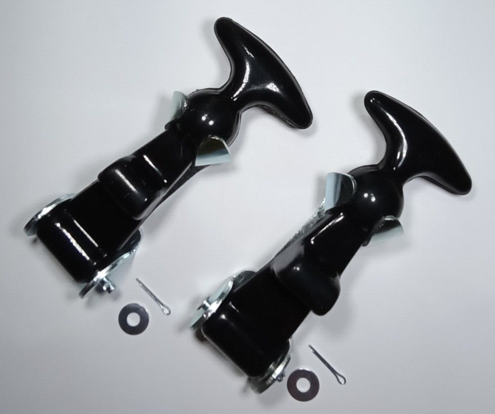 5" Universal Rubber Hold Down Latches w/ Hardware Set of 2 (PAIR)