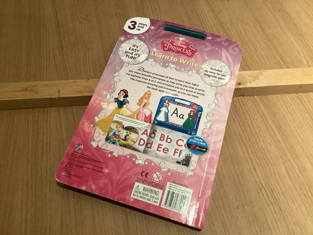 Disney Princess Learn to Write Magnetic Activity Book