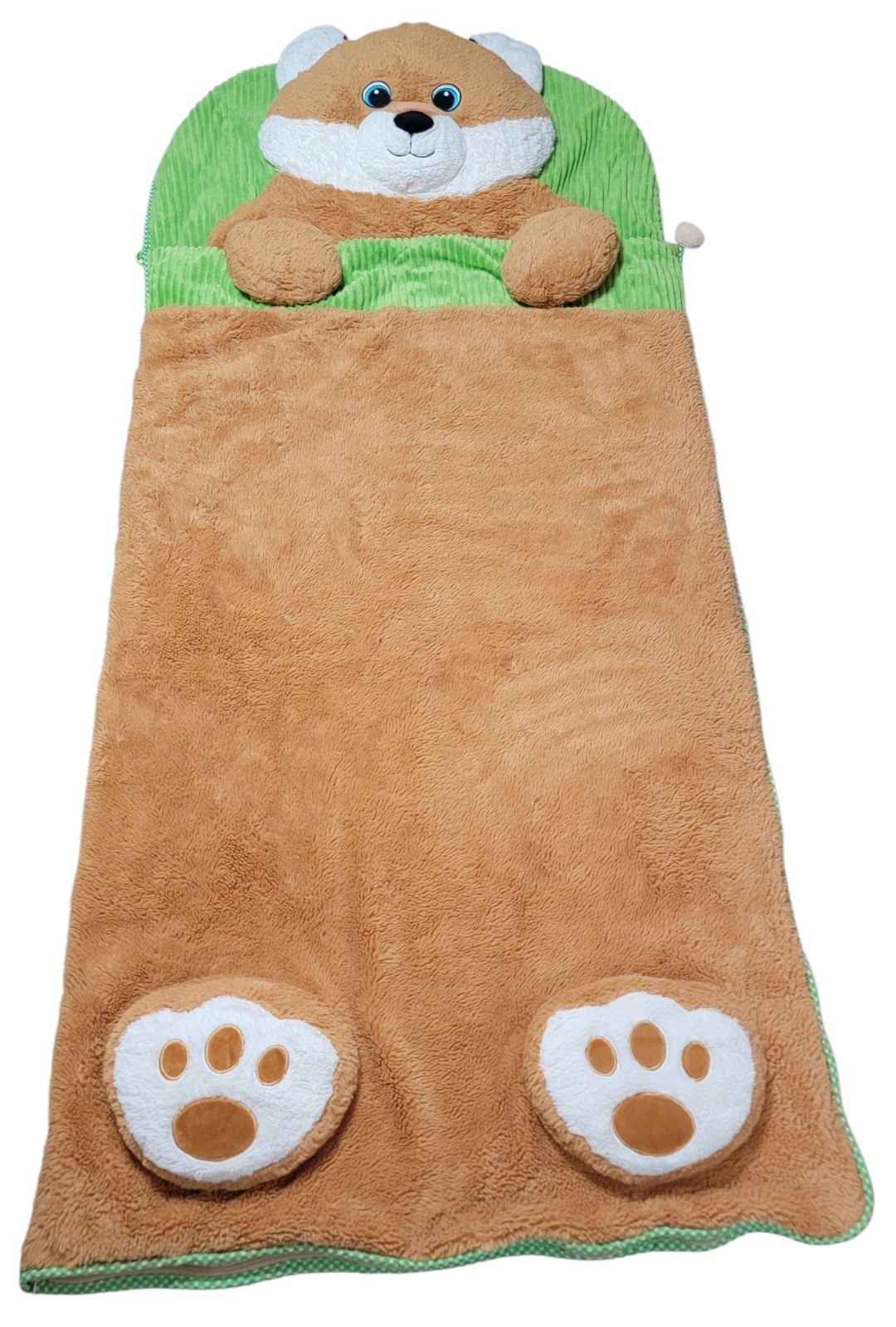 Hugfun Kids Animal Slumber Bag Little Bear Paws Sleeping Bag Nap Time Excellent