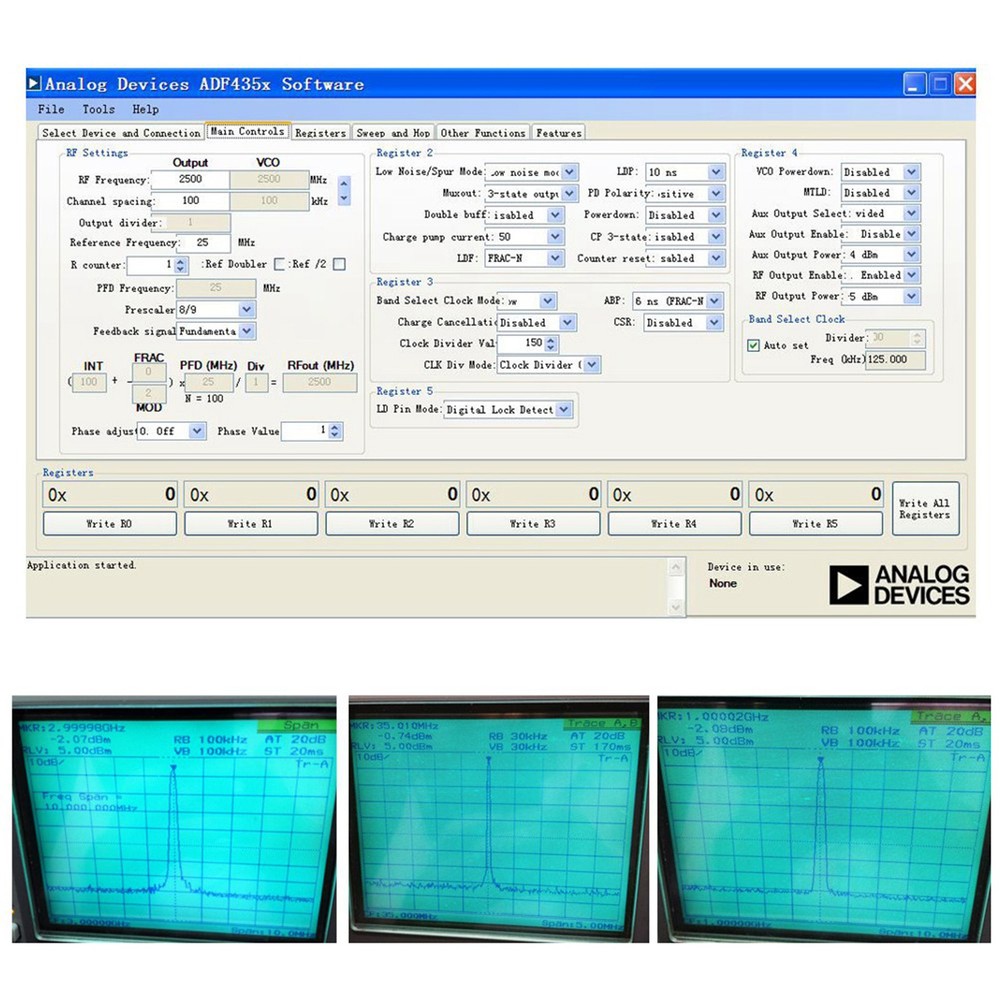 35M-4.4GHz RF Signal Generator Module With STM32 Test Program Trending