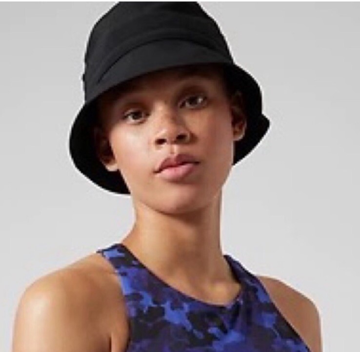 NWT ATHLETA Bucket Cap Hat Black S/M