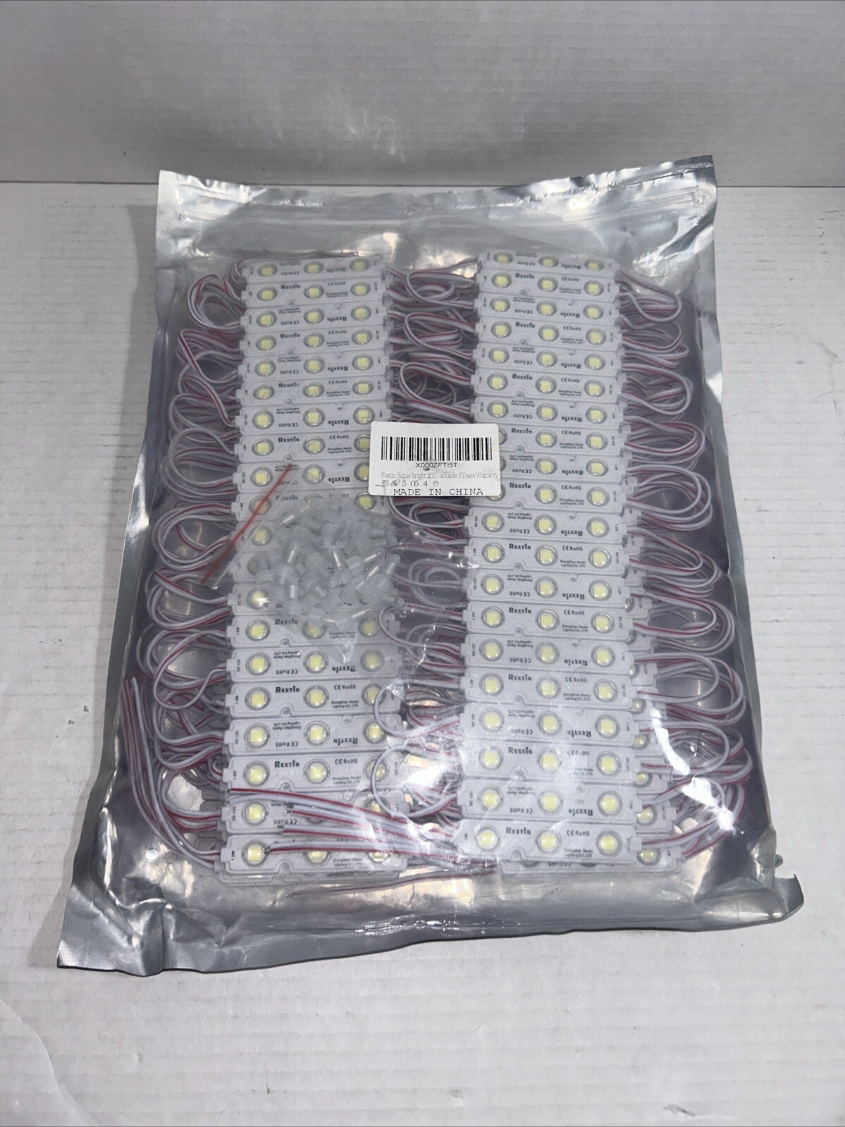 Rextin Super Bright 3 LED Module White Waterproof 200pcs