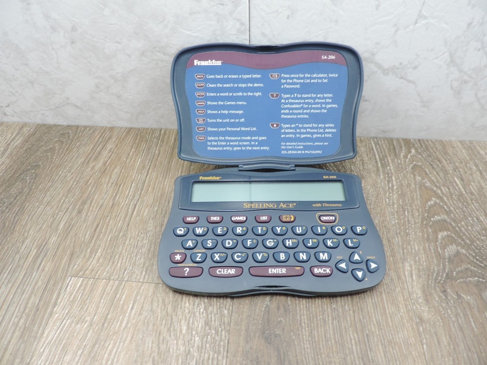 Franklin Spelling Ace SA-206 Tested Works