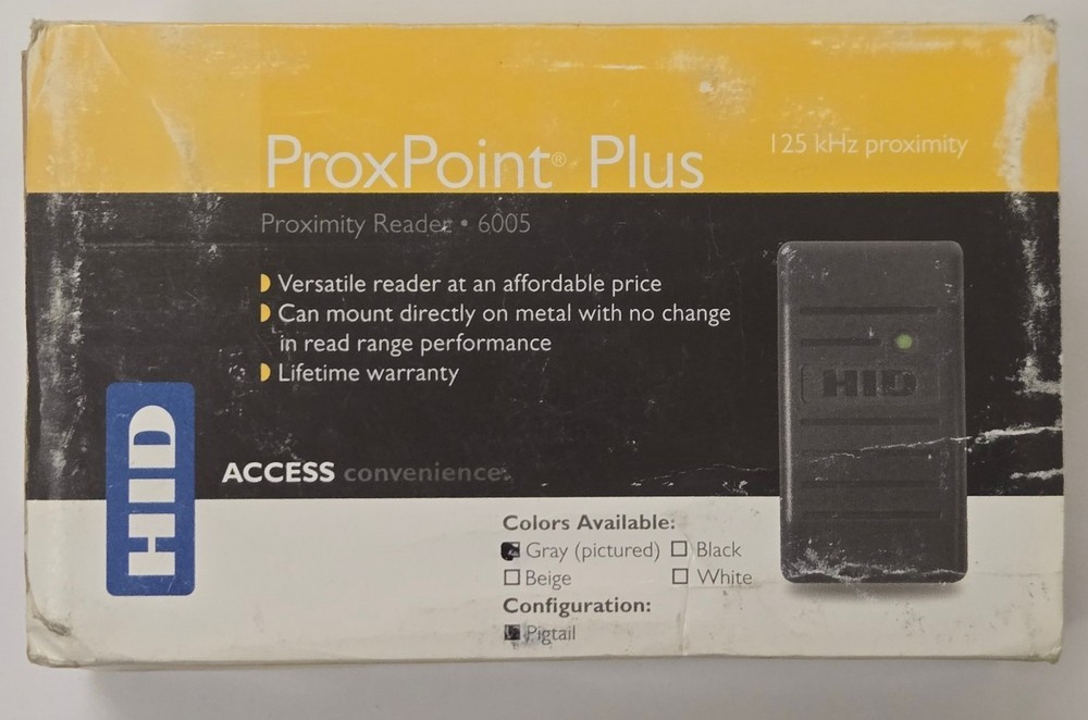 HID ProxPoint Plus 6005 Proximity Card Reader (6005BGB00)