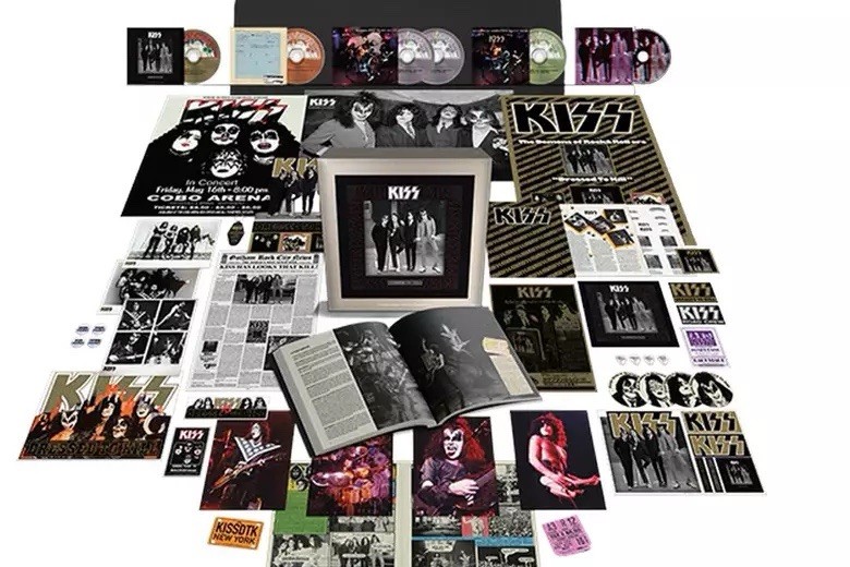OFFICIAL KISS 50th Anniversary DRESSED TO KILL super deluxe CD box set