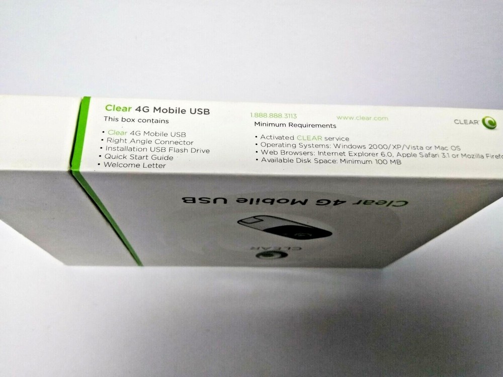 CLEAR 4G Wireless Router WiFi Mobile Modem USB Dongle - NEEDS PROGRAMMING