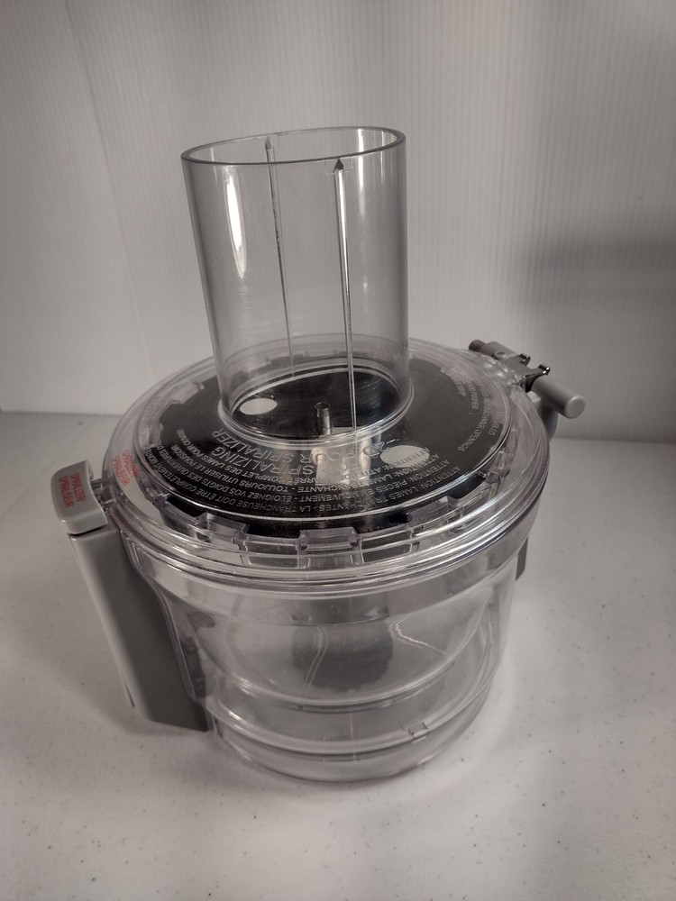 Magic Veggie Bullet Replacement Part 2A Main Bowl VB-102+Lid + Spiralizing Blade