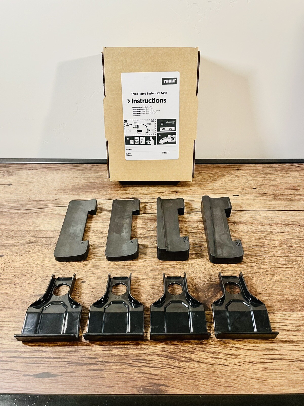 Thule Fit Kit 1438 -- (Authentic Thule 1438) -- For Lexus & Toyota Models!