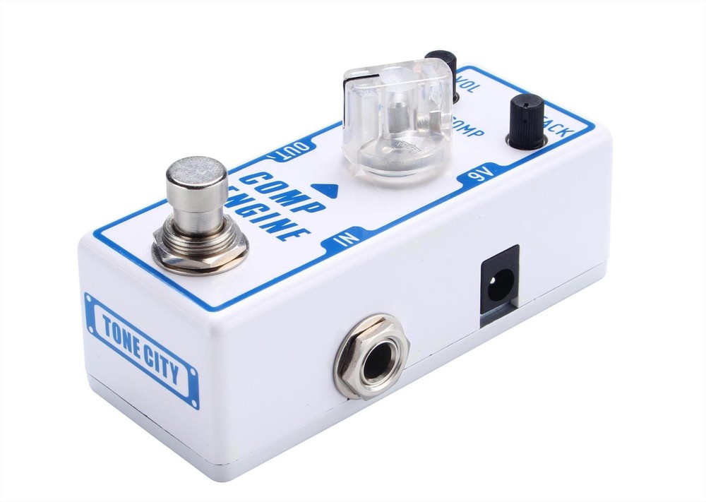 Tone City Comp Engine Compressor Guitar Effect Compact Foot Pedal New