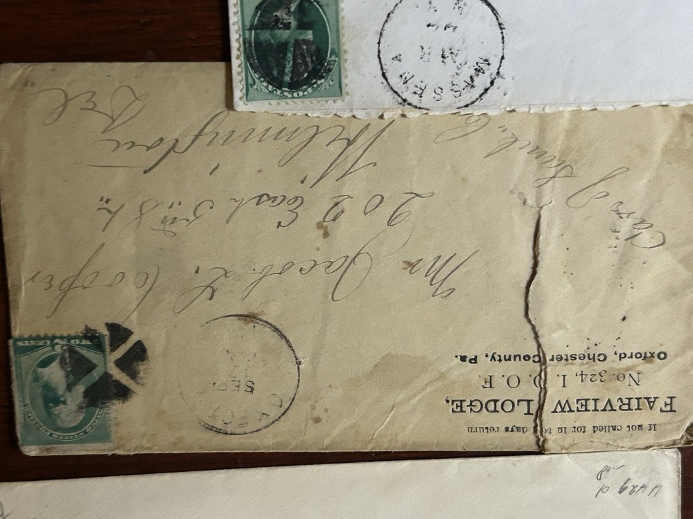 USA - 20 Various Covers - Early Issues noted - Postmark Interest - Used.