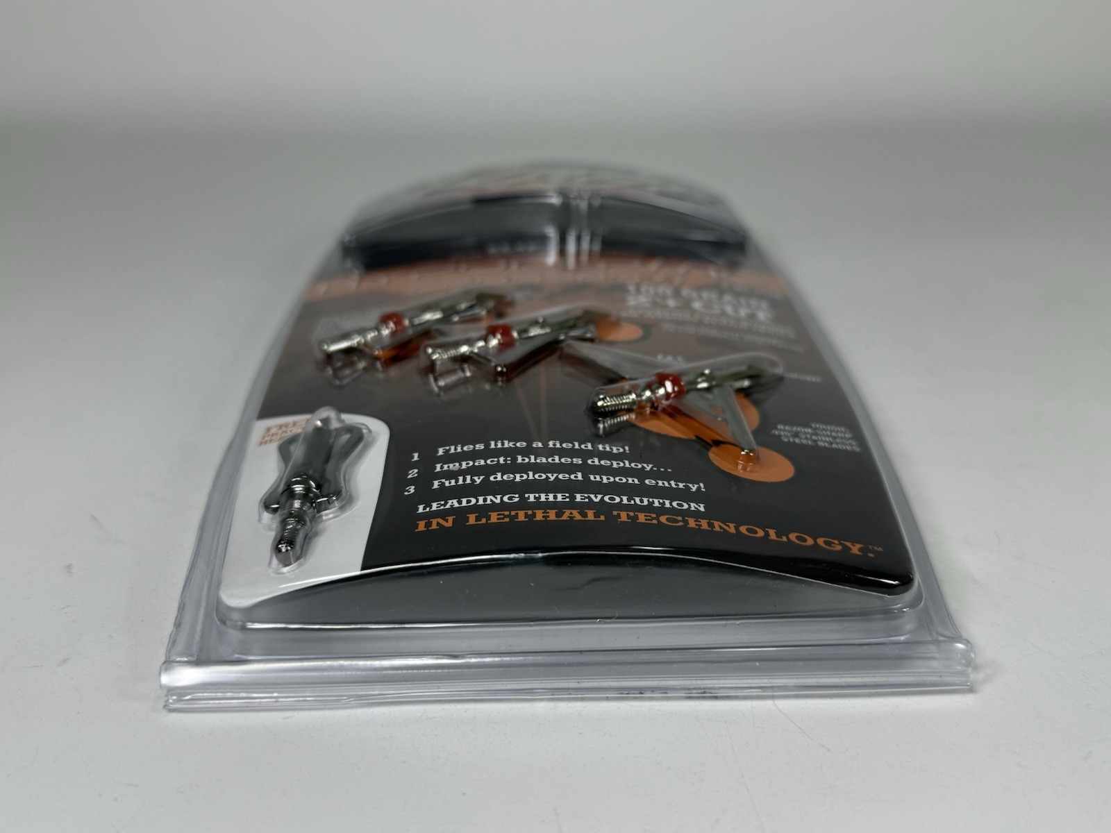 Rage HD Hypodermic Crossbow Broadhead - 100 Grain 2 Blade 2"+ Cut - Pack of 3+1