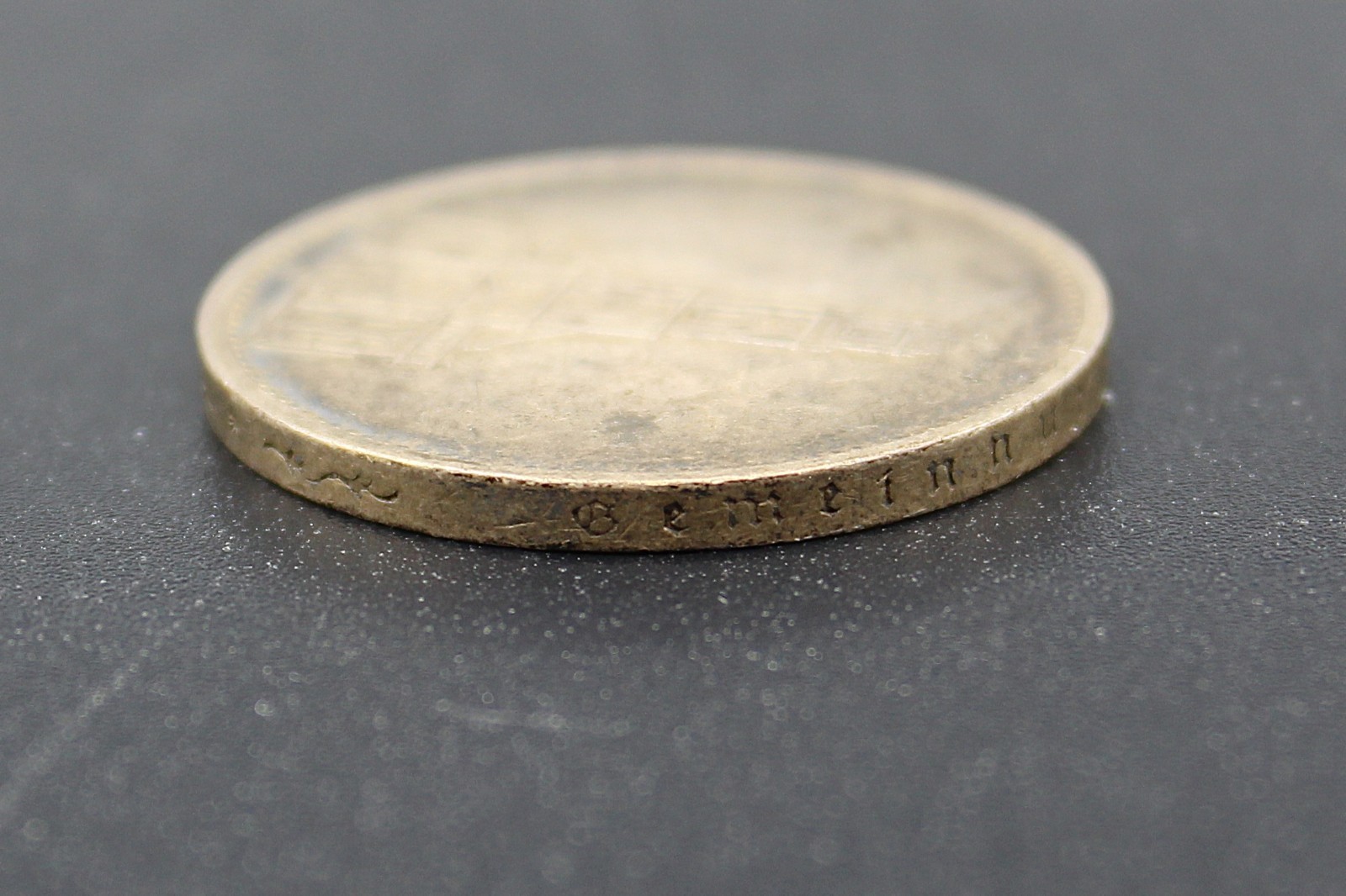 1934 D GERMAN Third Reich Silver WWII 5 Reichsmark Potsdam Garrison Church Coin