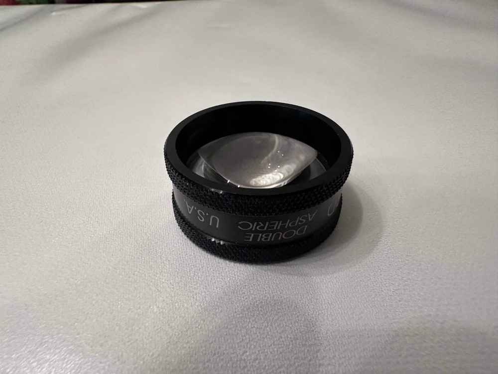 Volk 78D (dptr) Double Aspheric Lens, Ophthalmology/Optometry, Clear, with Case