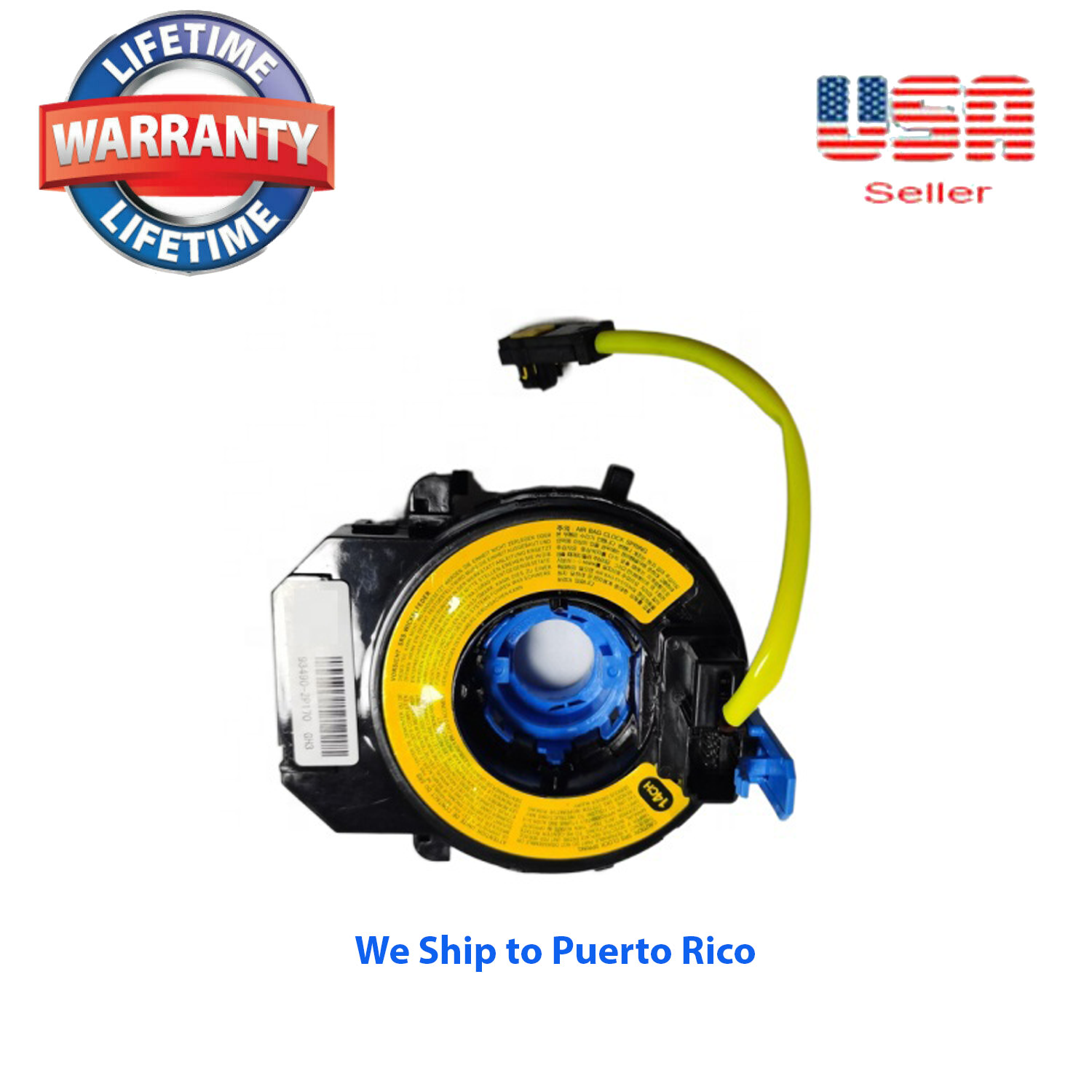 Spiral Cable Air Bag Clock Spring Fit: Kia Sorento and Fit: Hyundai Santa Fe