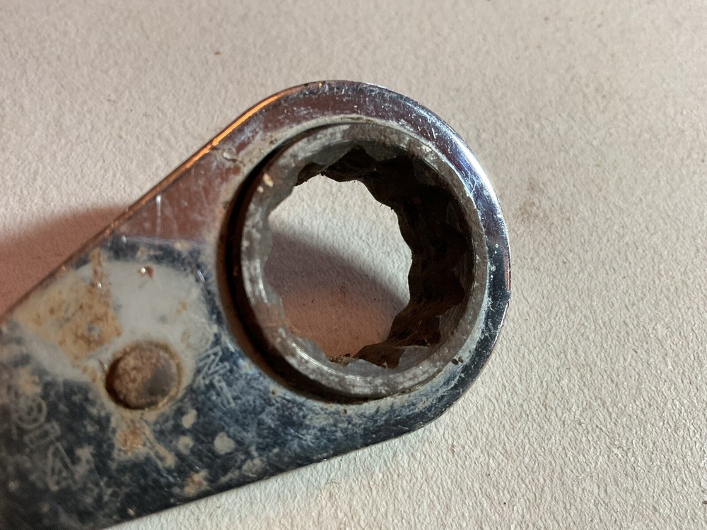 Tuffaloy 102 Tip Dressing Tool Used