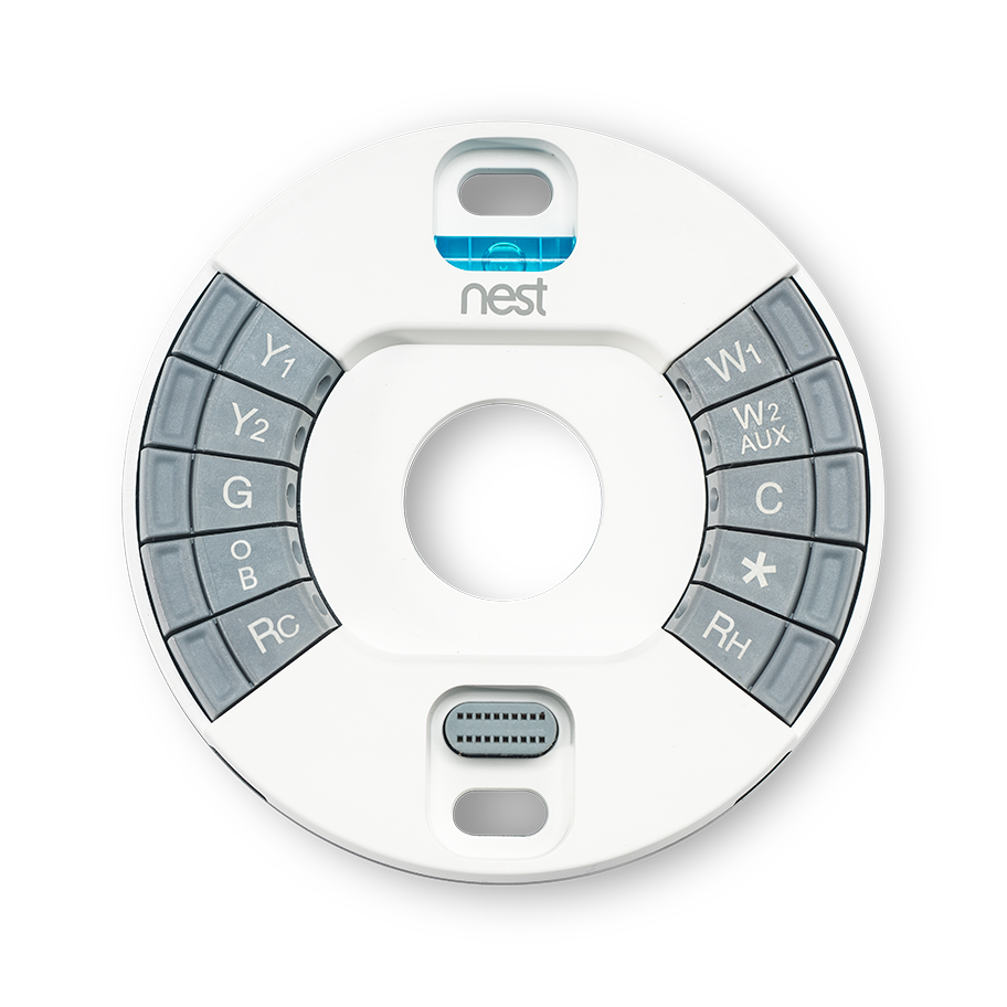 PART: Google Nest Learning Thermostat Wire Base: Fits ALL 3rd Generation Kits