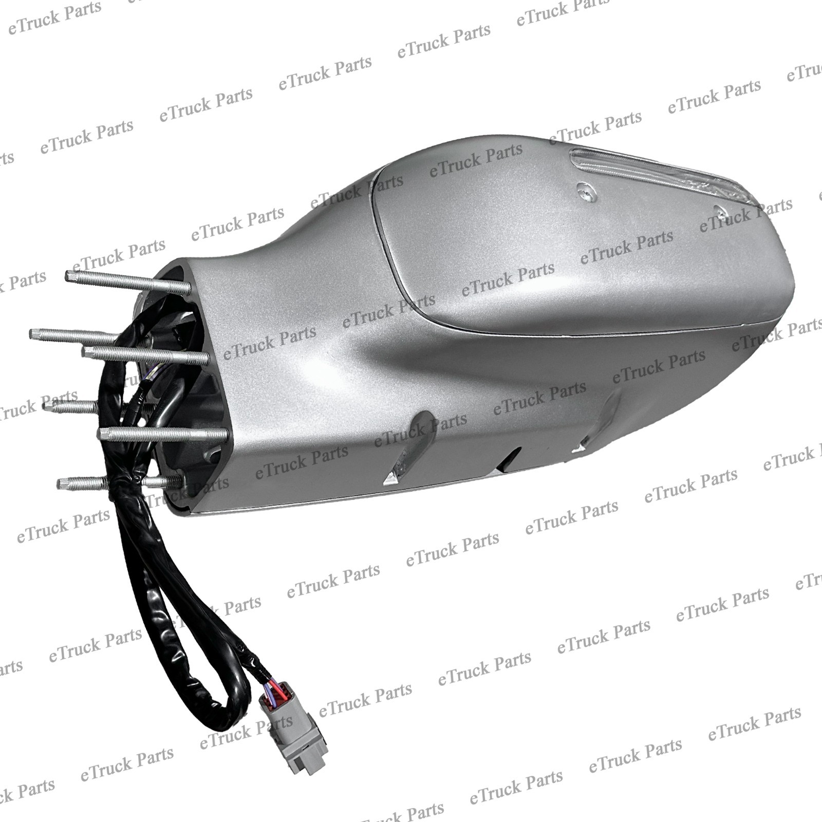 2008 - Peterbilt 388 389 567 589 RH Headlight Assembly w/ Matte Chrome Housing