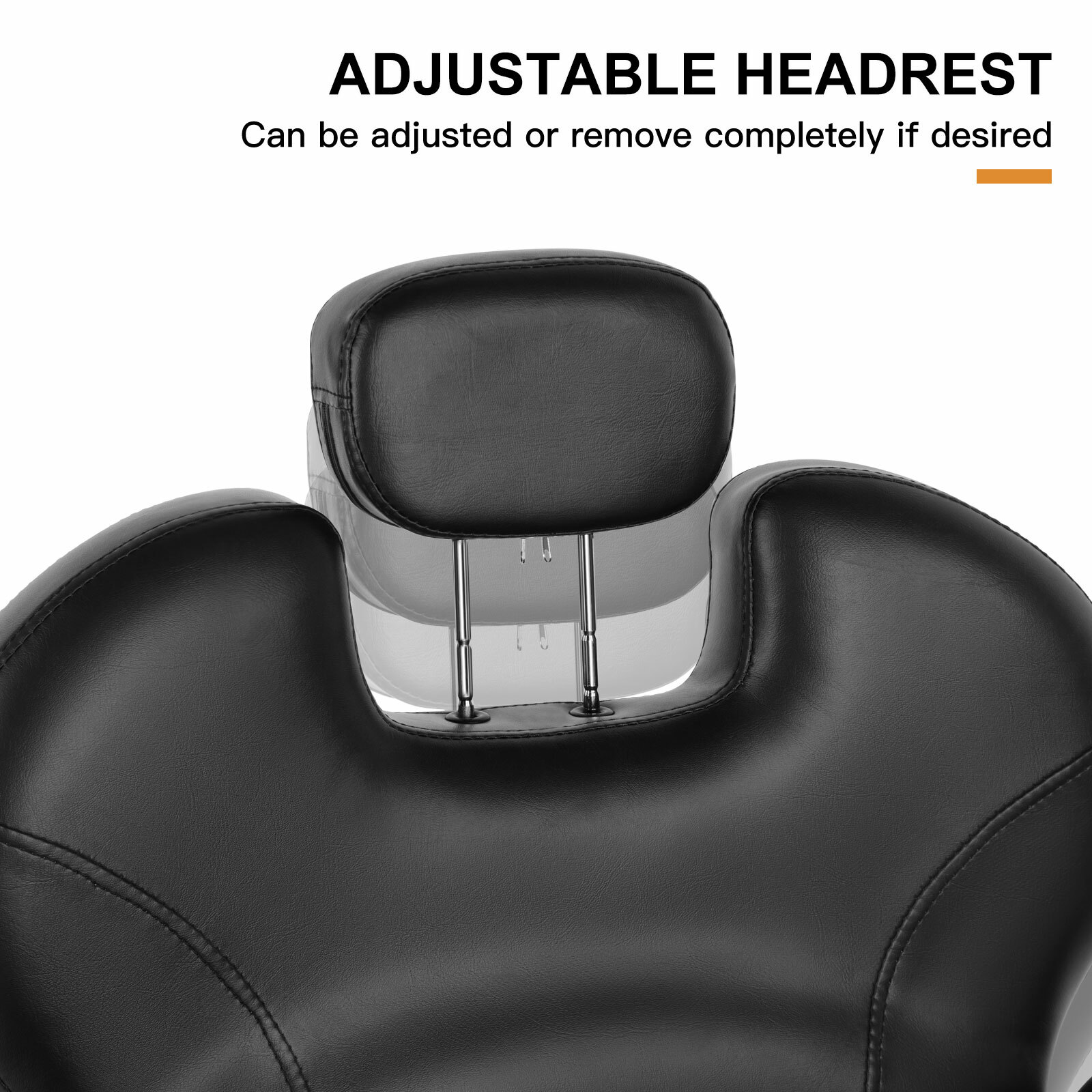 Black All Purpose Reclining Hydraulic Barber Chair Heavy Duty Salon Spa Beauty