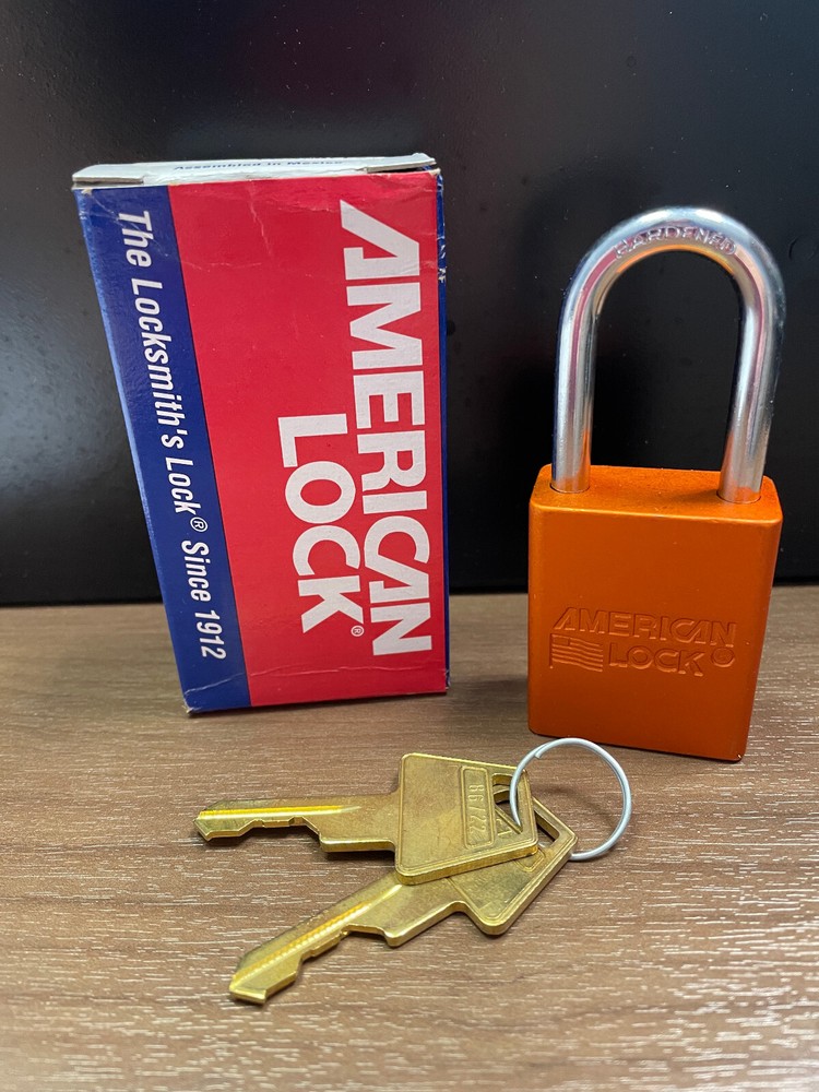 American Lock Safety Series Padlock A1106ORJ KD