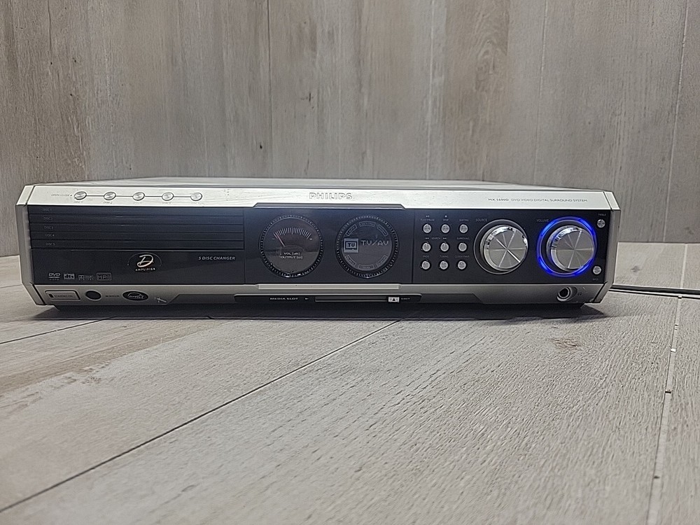 Philips MX5600D/DVD Video Player AM/FM Digital Surround Receiver (Needs Work)