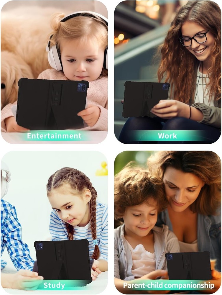 Universal 11 Inch Tablet Case Shockproof Stand Silicone 11" Android Tablet Cover