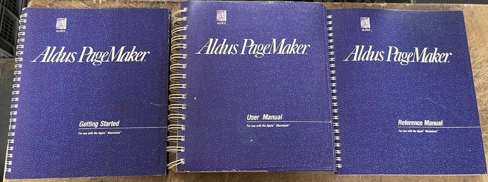Vintage Aldus Pagemakler Version 3.0 Apple Macintosh computers