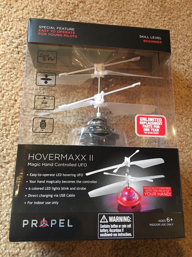 Propel Rc Hovermaxx 2.0 Ufo, LED Remote Control UFO Hovermaxx Hovers 30ft High