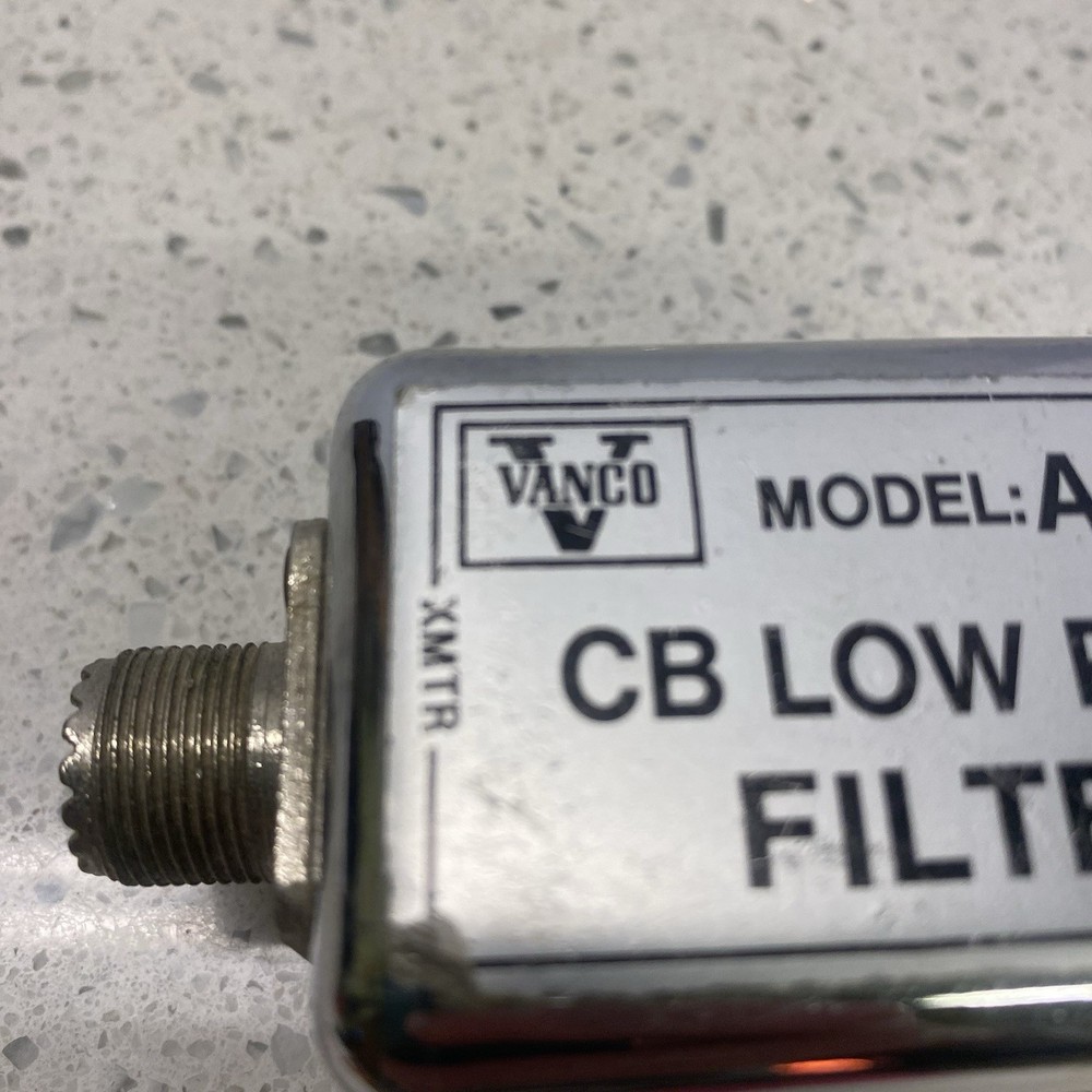 Vanco Model: AF-30 CB Low Pass Filter