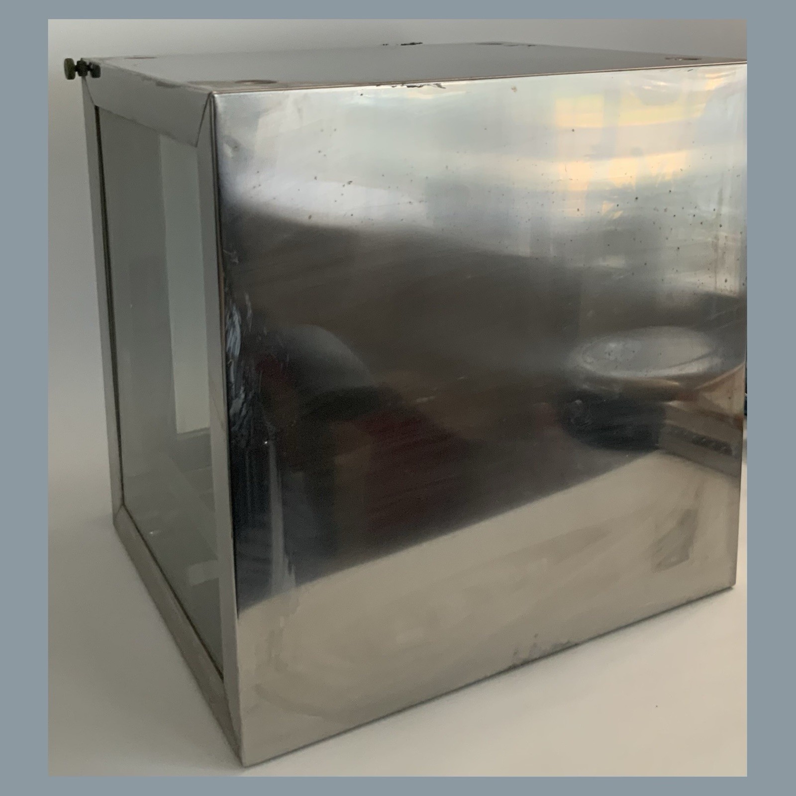 Vtg Boekel Scientific Incubator- Phila PA-12x12” Metal & Glass - Untested/AS IS