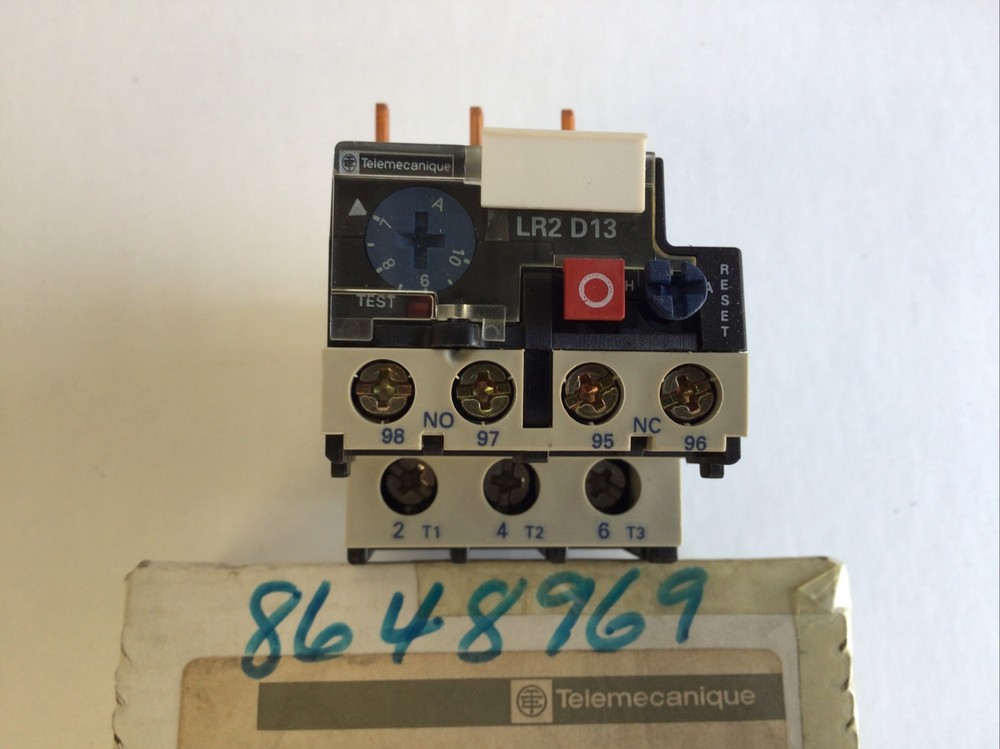 Telemecanique LR2 D1314 Thermal Overload