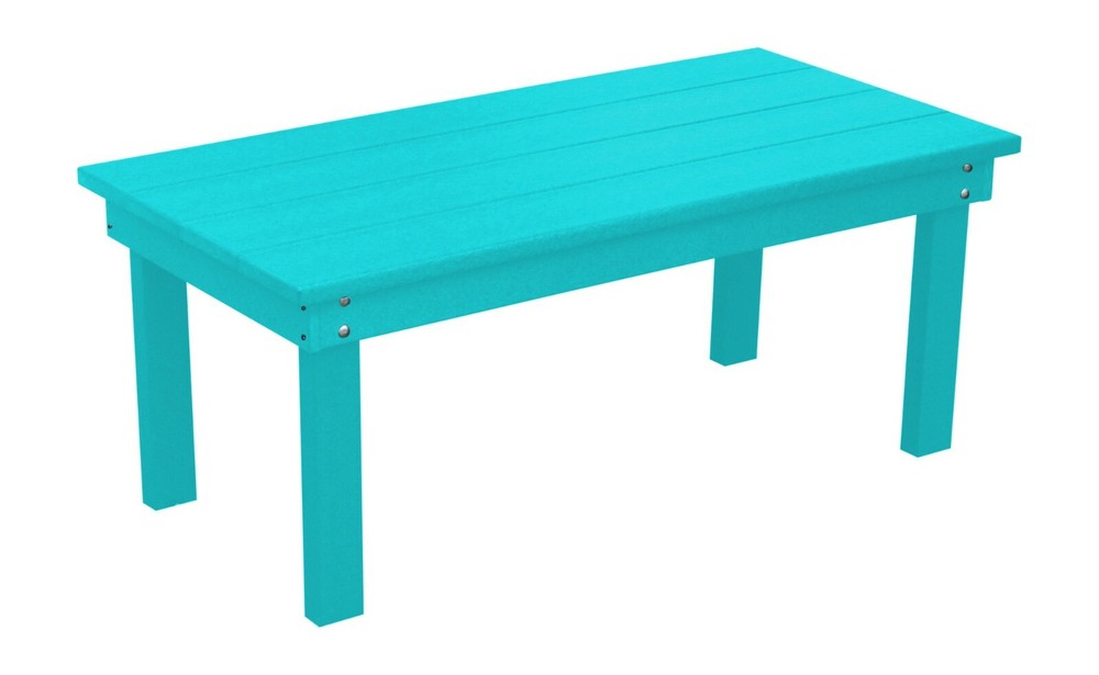Outdoor Hampton Coffee Table - Multiple Poly Colors - Recycled Plastic