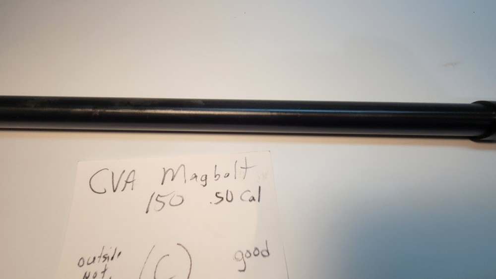 CVA Magbolt 150 Inline Muzzleloader .50 Cal Rifle Barrel Without Breech (C)
