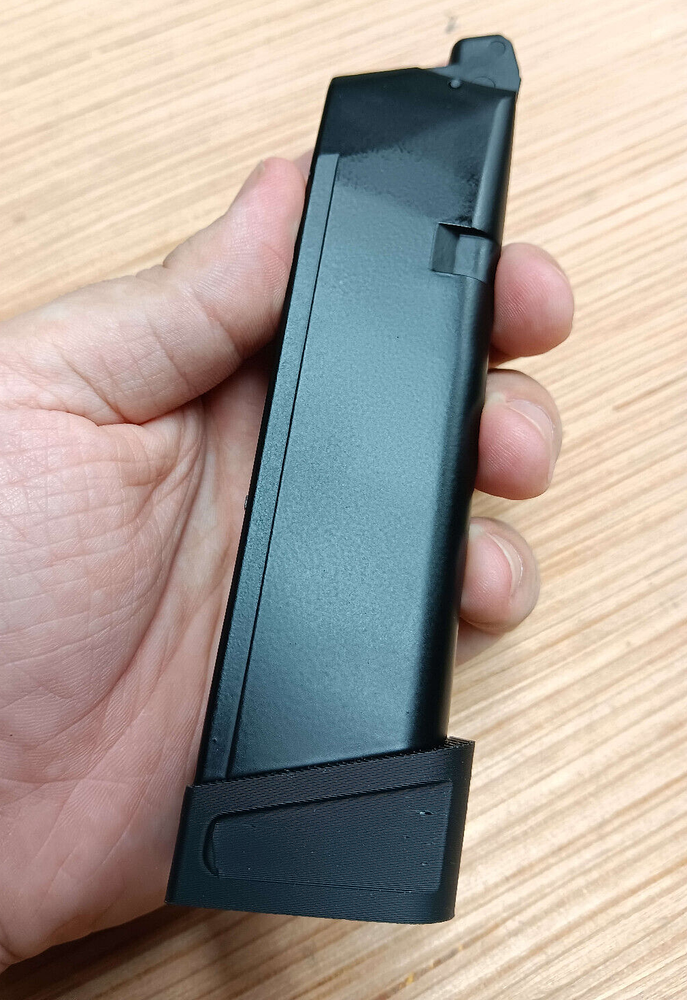 Airsoft WE Glock 17/19 Extended Baseplates (Three Pack)