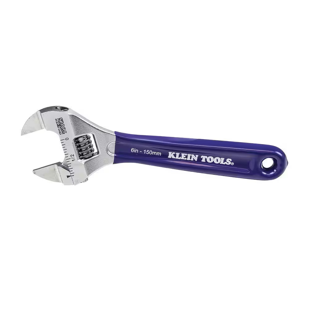 6 In. Slim-Jaw Adjustable Wrench