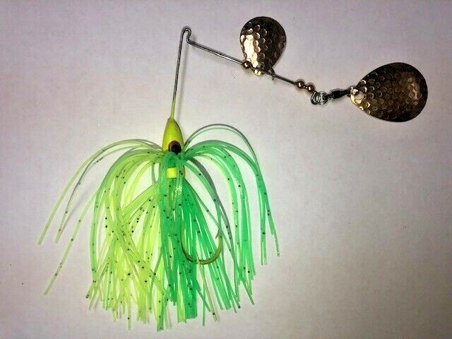 Custom Double Colorado Spinnerbaits - Head/Spinner Choice - Multiple Colors