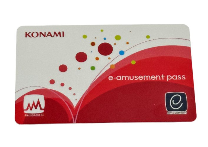 Konami E-Amusement Pass - Amusement IC Card - Arcade Game Card, e-Amuse