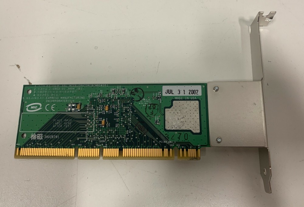BROADCOM BCM95820 SSL ENCRYPTION CARD